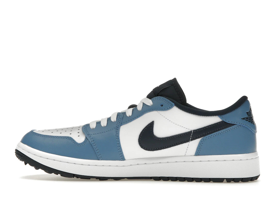 Jordan 1 Low Golf White Aegean Storm