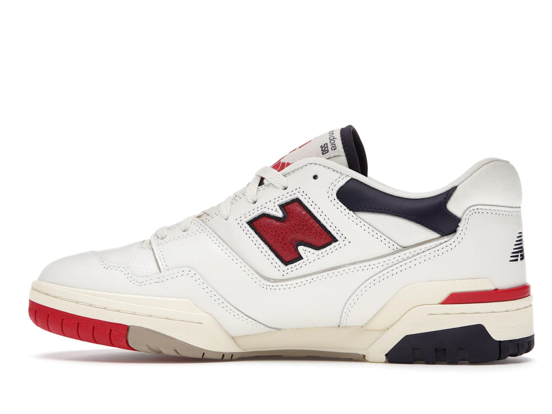 New Balance 550 Aime Leon Dore White Navy Red