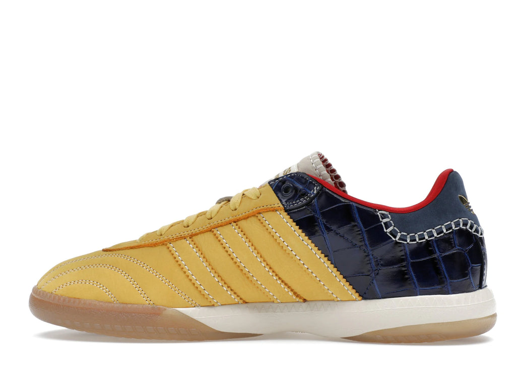 adidas Samba Millennium Wales Bonner Fade Gold Navy Croc - alternate angle 1