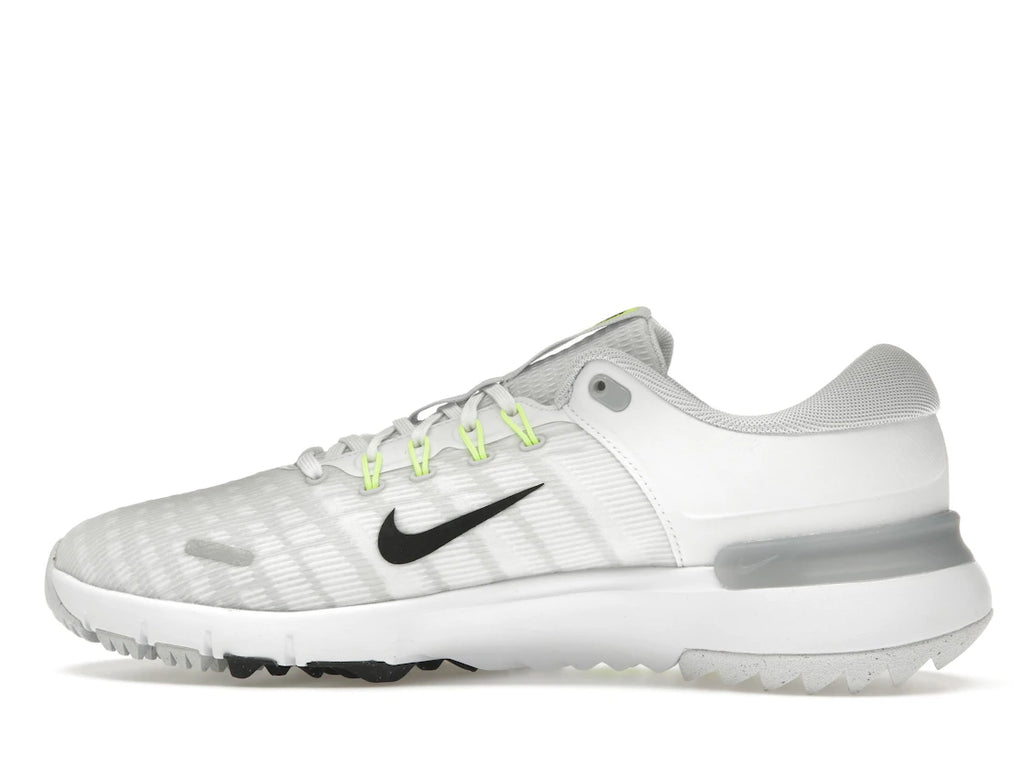 Nike Free Golf Next Nature White Pure Platinum Wolf Grey Black