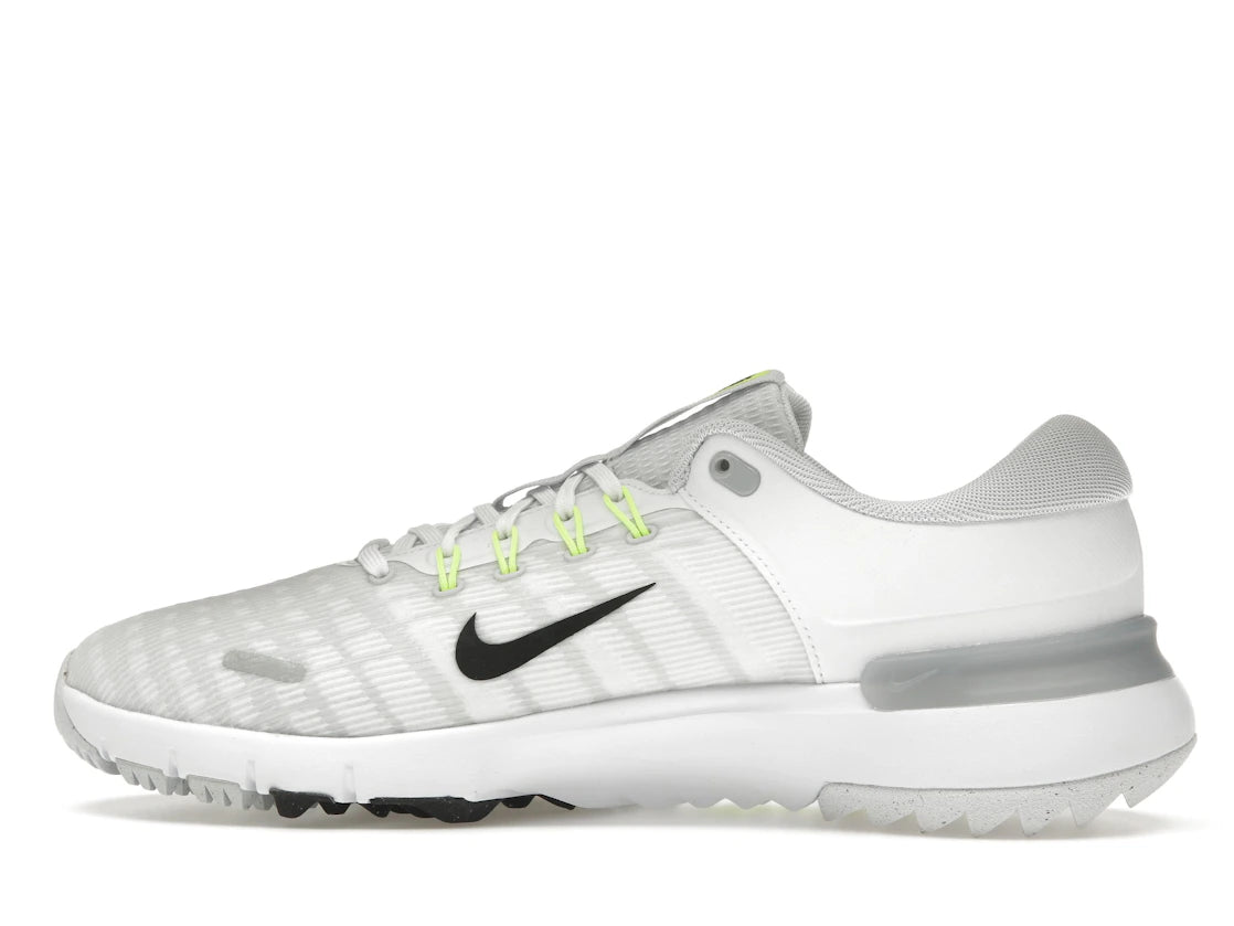 Nike Free Golf Next Nature White Pure Platinum Wolf Grey Black