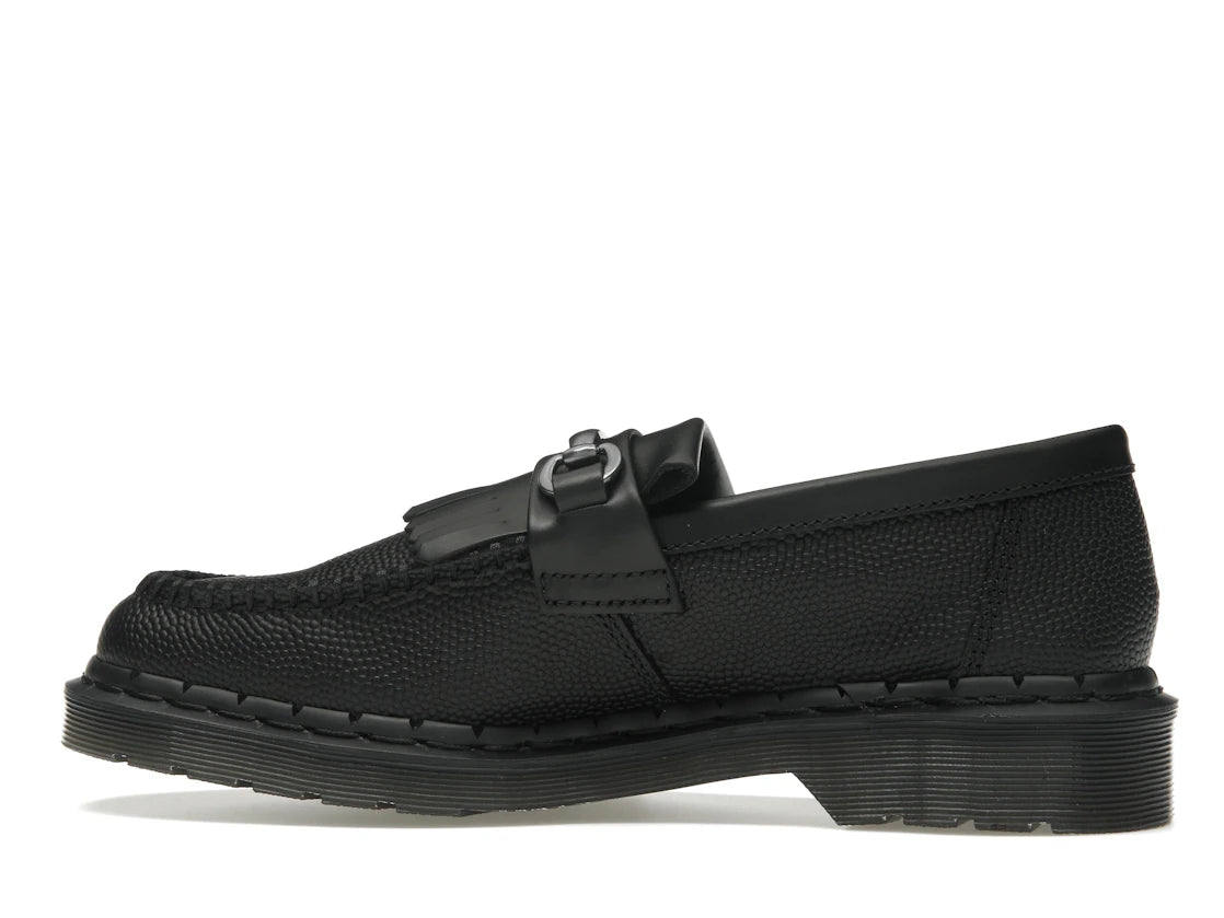 Dr. Martens Adrian Snaffle Loafer en cuir grainé noir