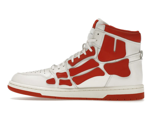 AMIRI Skel Panelled High Top Blanc Rouge
