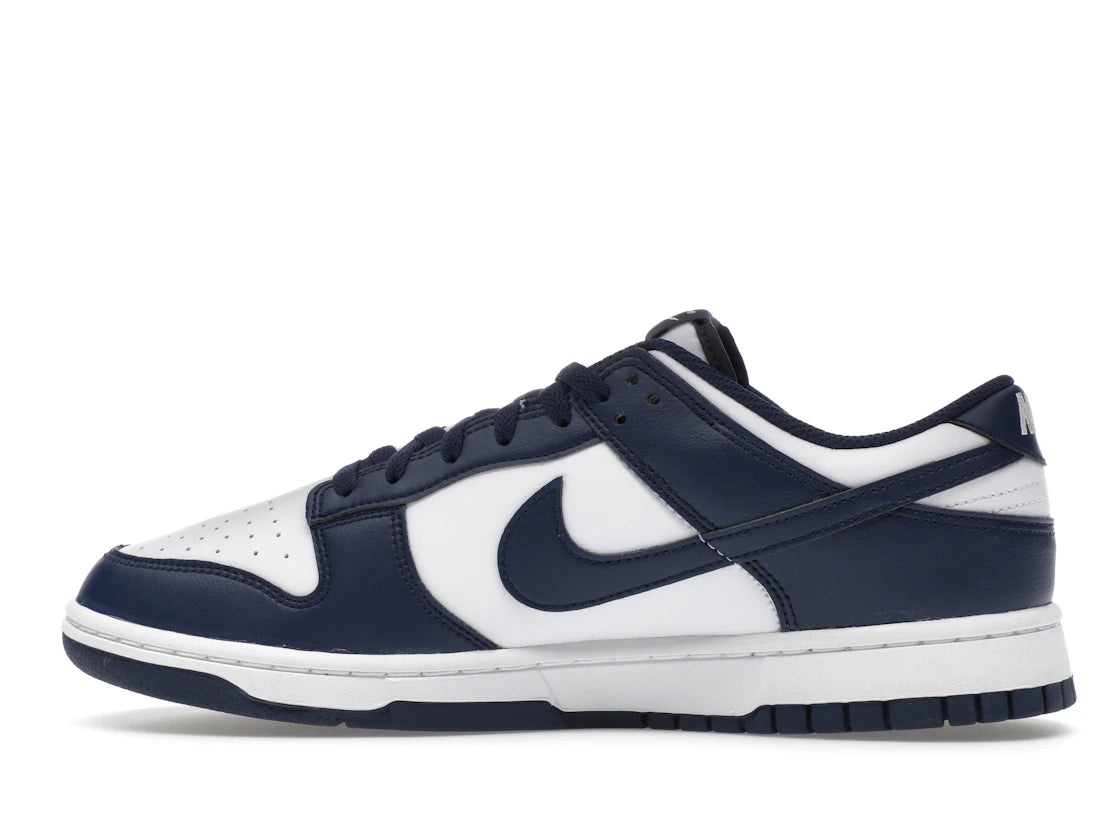 Nike Dunk Low White Midnight Navy