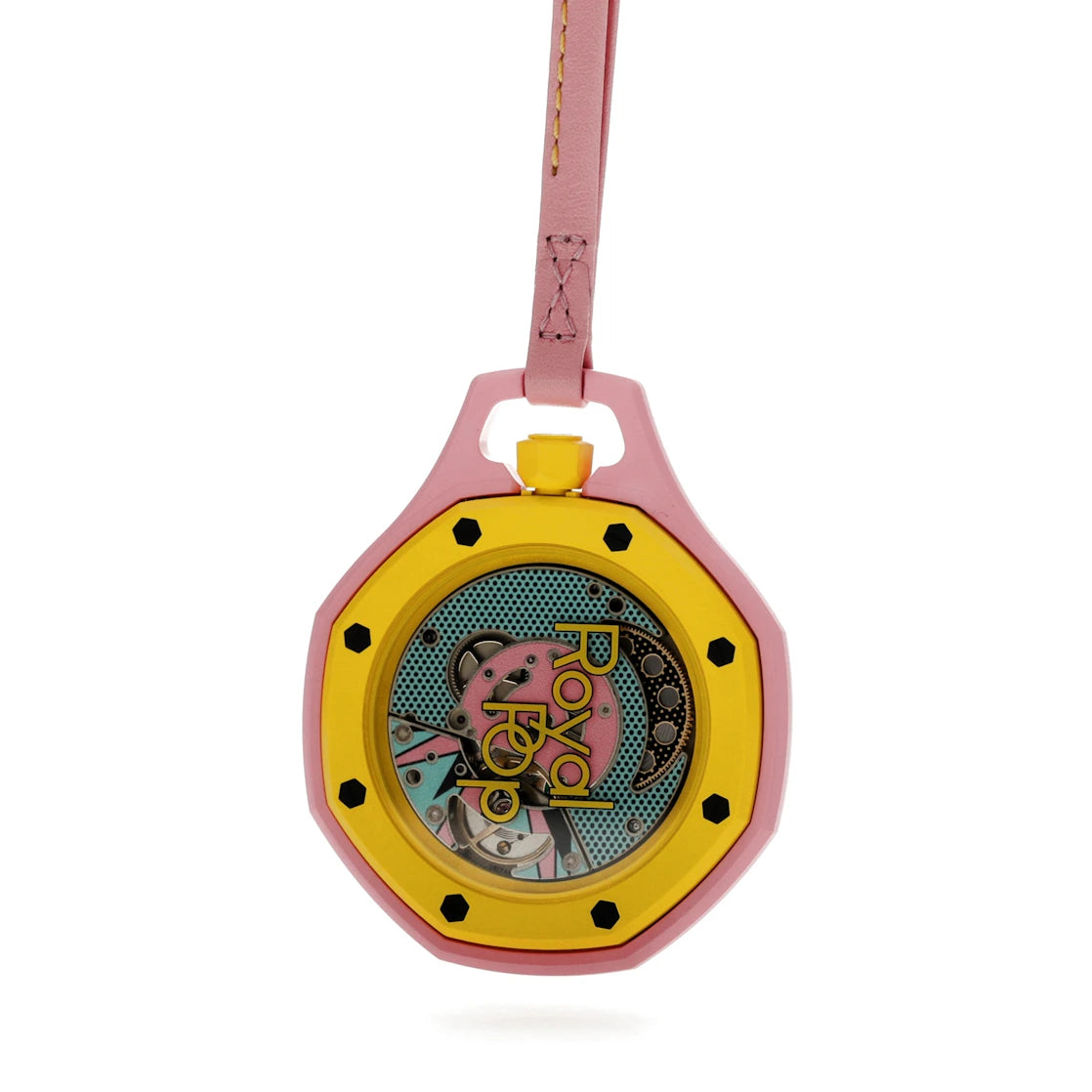 Swatch x Audemars Piguet AP Bioceramic Royal Pop Savonnette Otg Roz SSX03J100N - alternate angle 1