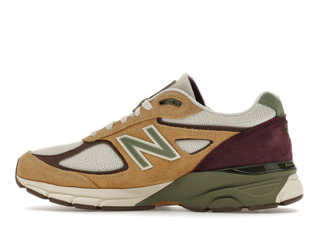 New Balance 990v4 MiUSA Concepts Patina - alternate angle 1