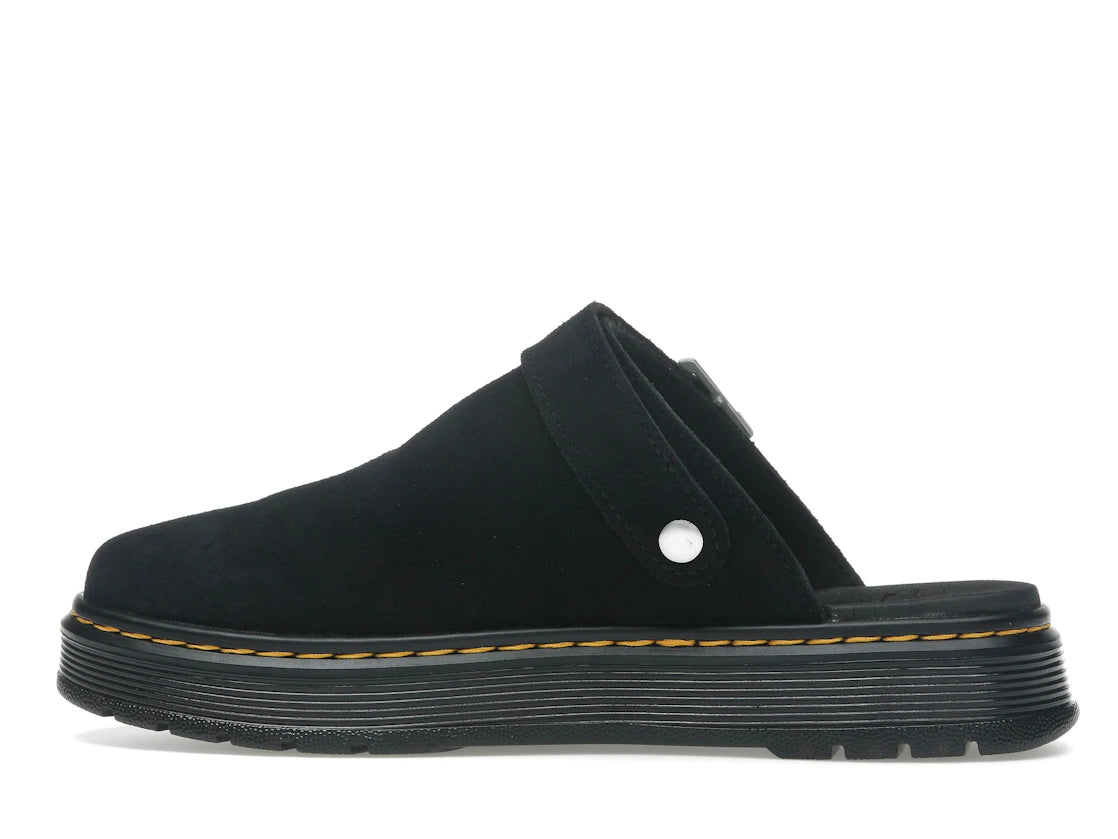 Mules Dr. Martens Brookline en daim noir Bronx