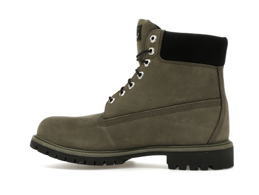 Timberland 6 Inch Premium Waterproof Boot Dark Green Black