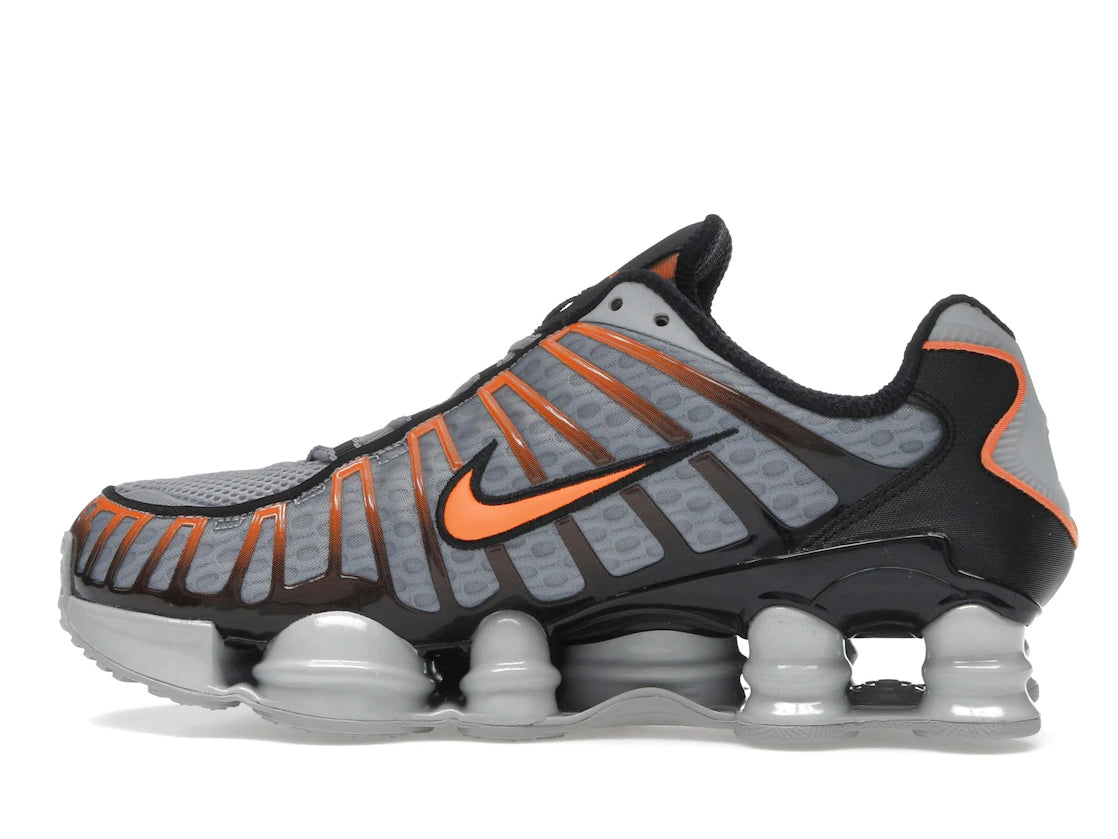 Nike Shox TL Light Smoke Grey Black Bright Mandarin