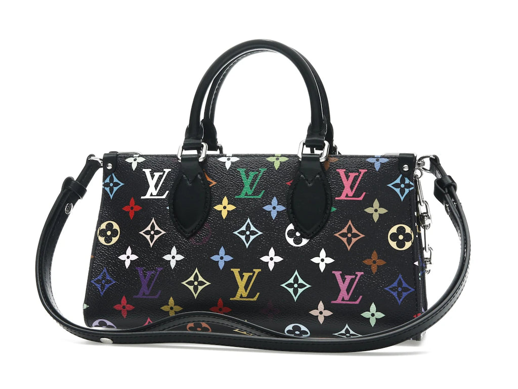 Louis Vuitton x Takashi Murakami OnTheGo East West Chaîne Noir Multicolore