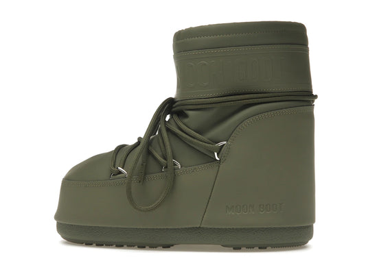 Moon Boot Icon Rubber Low Boot Khaki