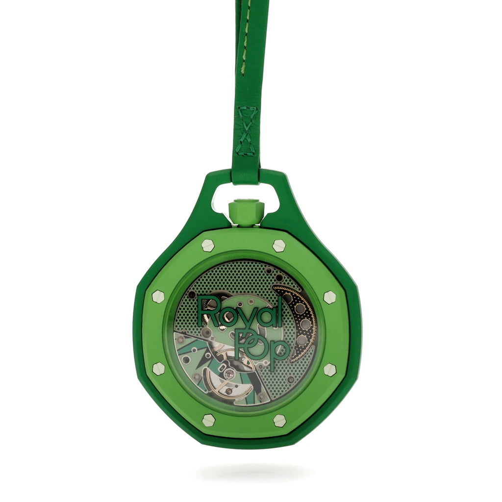 Swatch x Audemars Piguet AP Bioceramic Royal Pop Green Eight SSX03G100N - alternate angle 1