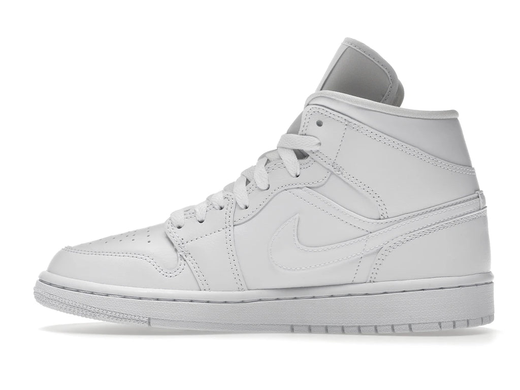 Air Jordan Mid Triple White