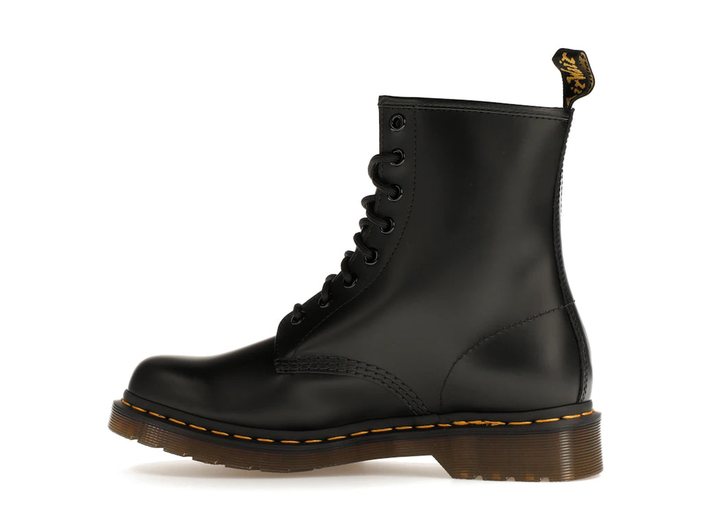 Dr. Martens 1460 Schnürstiefel aus Glattleder, Schwarz