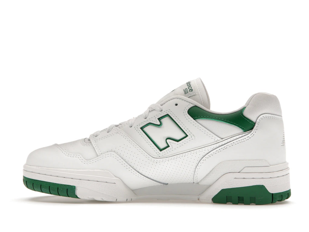 New Balance 550 White Classic Green