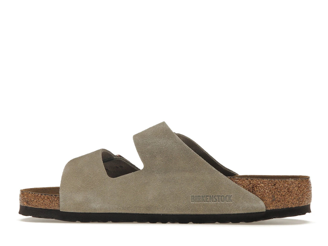 Birkenstock Arizona Soft Footbed Suede Taupe