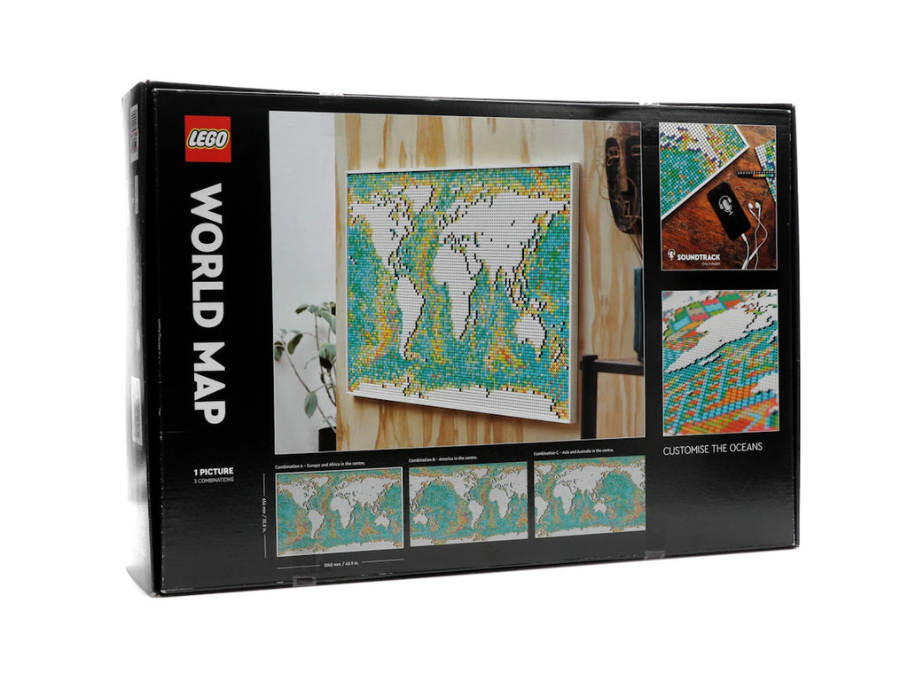 Set de la carte du monde LEGO 31203
