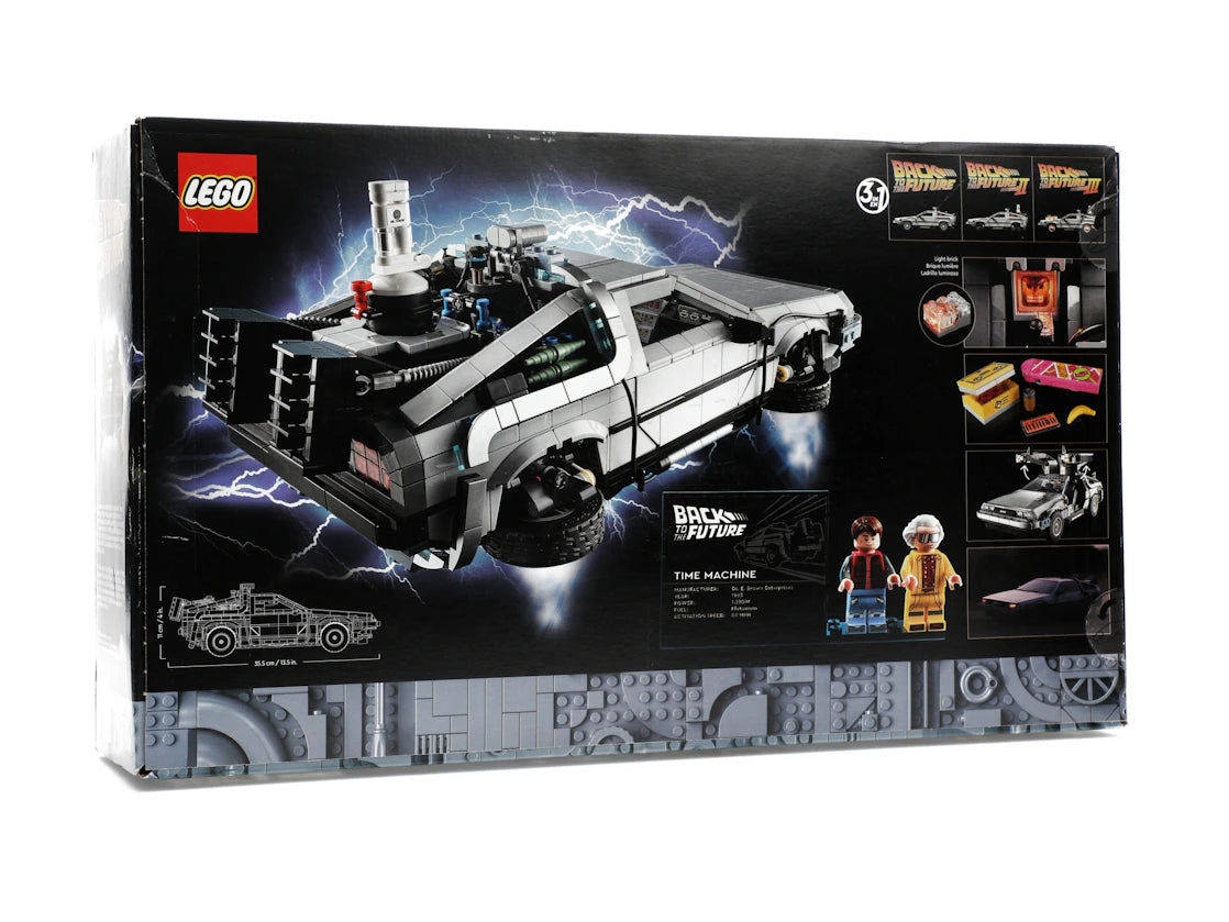 LEGO Back to the Future Delorean Time Machine Set 10300