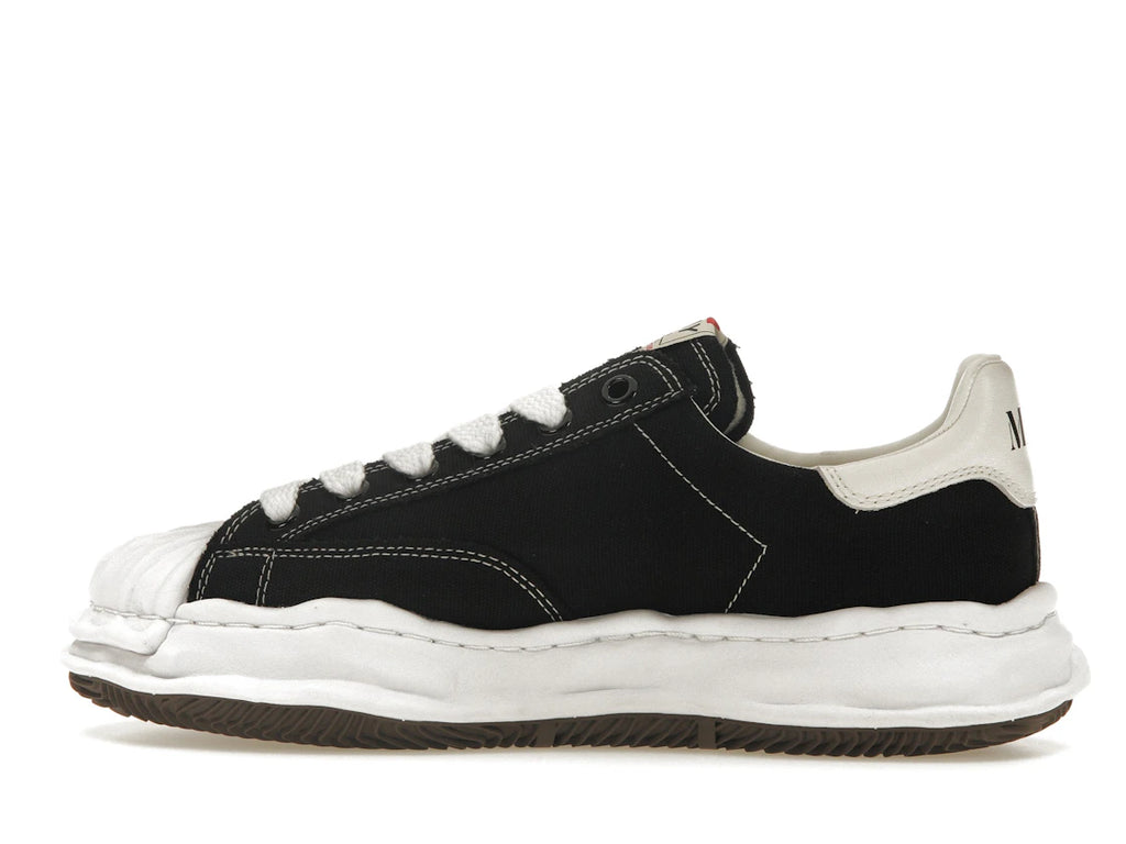 Maison Mihara Yasuhiro Blakey OG Sole Canvas Low Noir Blanc