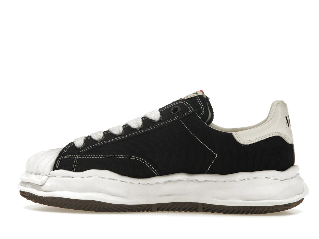 Maison Mihara Yasuhiro Blakey OG Sole Canvas Low Noir Blanc