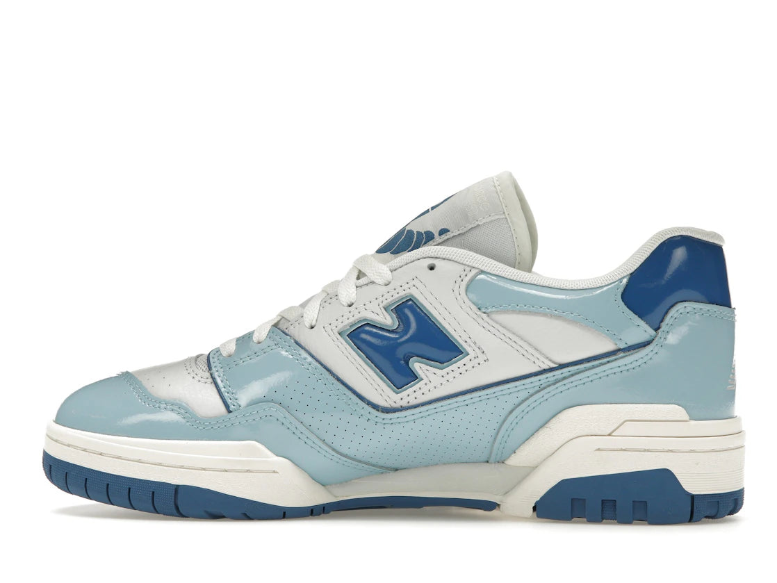 New Balance 550 Chrome Blue Patent