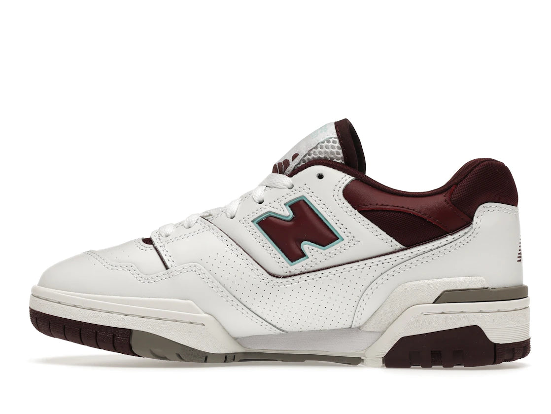 New Balance 550 Burgundy Cyan