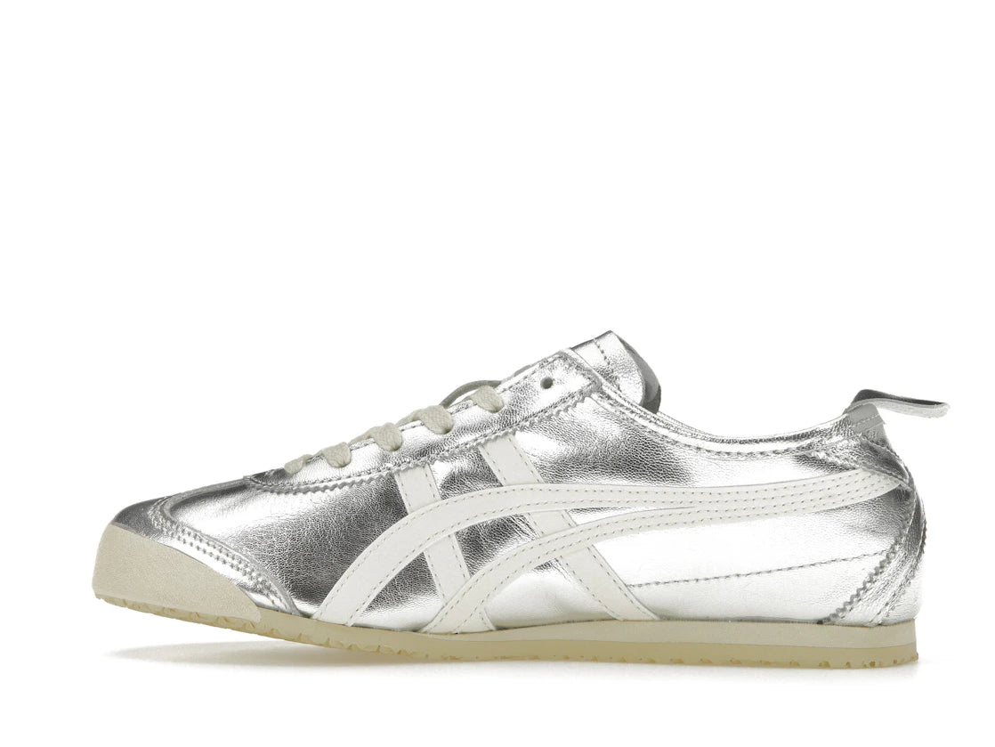 Onitsuka Tiger Mexico 66 Silber Off White