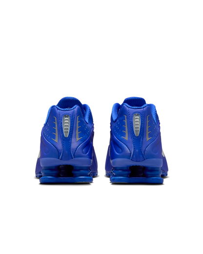Nike Shox R4 Racer Blue Metallic Silver